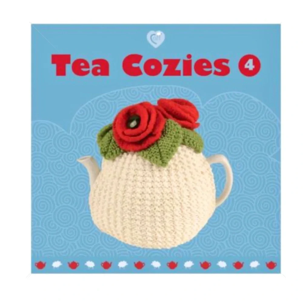 🆕 Tea Cozies 4- 30 Knitting & Crochet Patterns